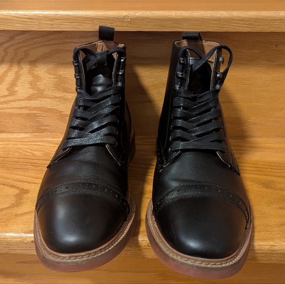 Black Aldo Men's Boots - Picture 1 of 6